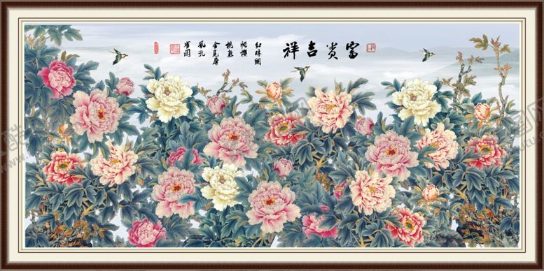 编号：36951009230741593307【酷图网】源文件下载-花开富贵