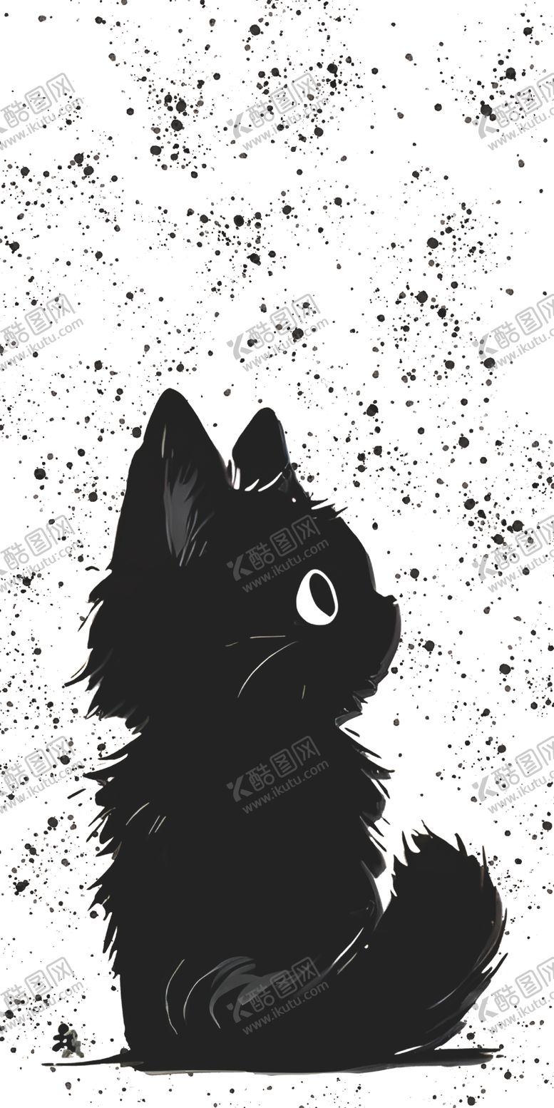 编号：28838801261219571280【酷图网】源文件下载-蹲坐猫咪
