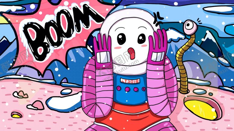 编号：62170410291212175654【酷图网】源文件下载-卡通涂鸦艺术涂鸦墙体涂鸦海报