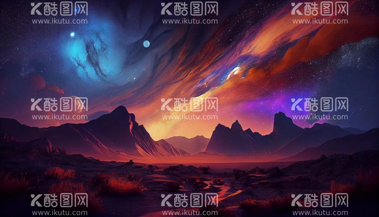 编号：51851412181627068151【酷图网】源文件下载-星空