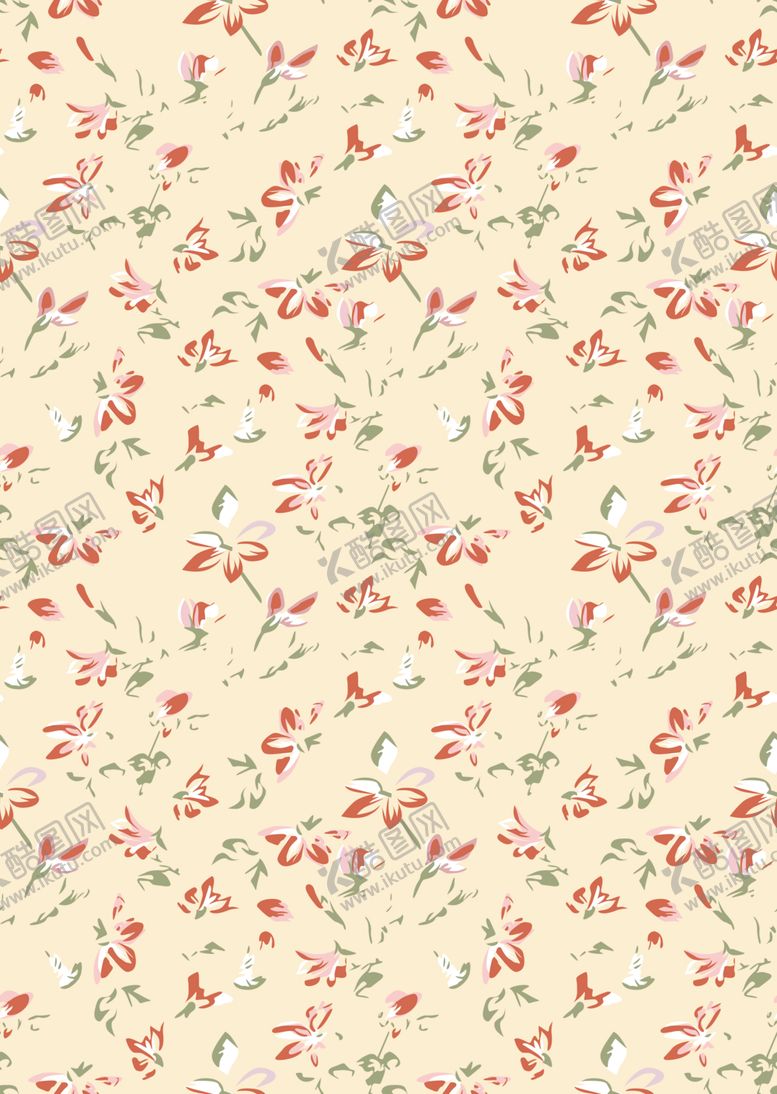 编号：24425310031105542816【酷图网】源文件下载-碎花数码印花