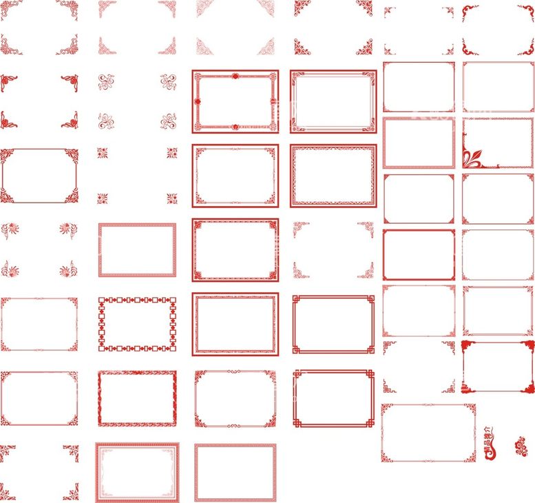 编号：70023512031611303556【酷图网】源文件下载-边框