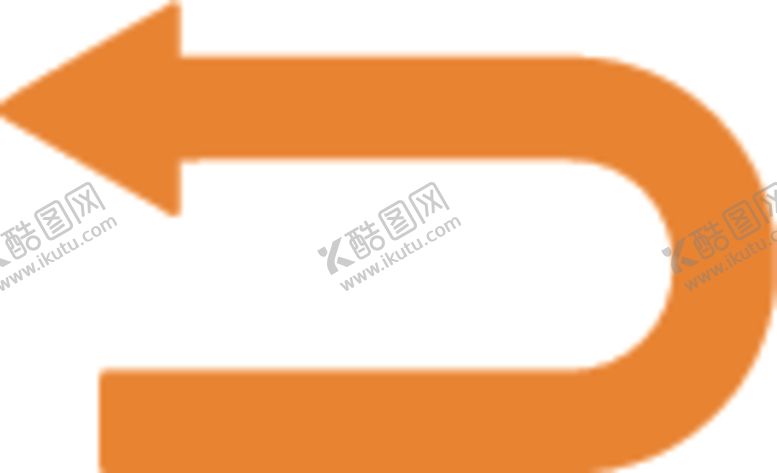编号：43582609300756128359【酷图网】源文件下载-橙色箭头