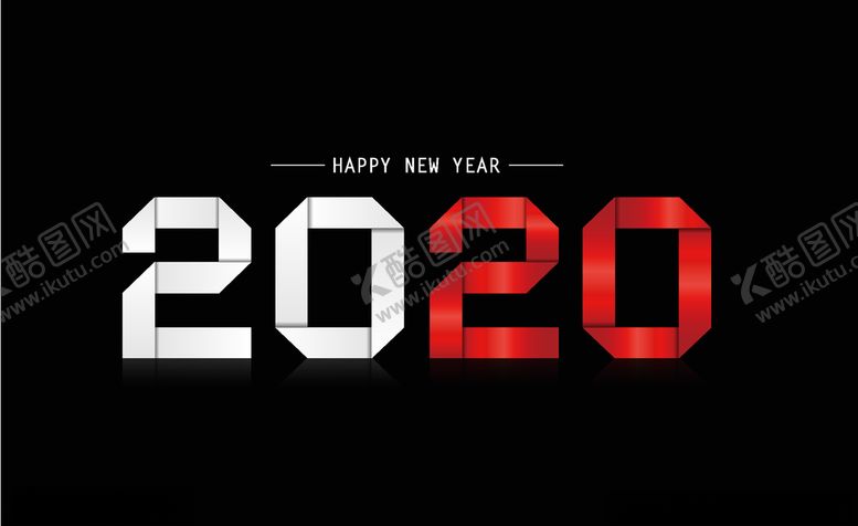 编号：32924810312001574575【酷图网】源文件下载-2020鼠年艺术字矢量元素