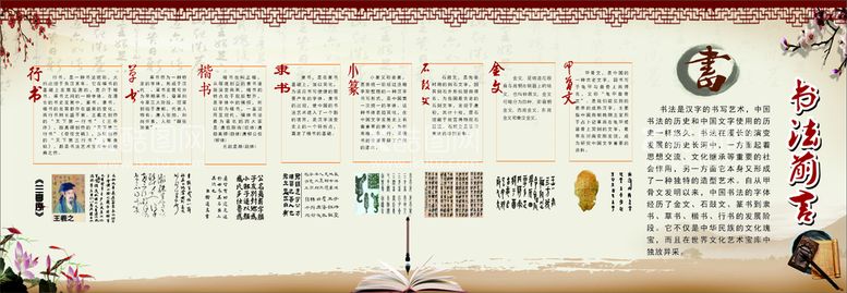 编号：17978611201423381245【酷图网】源文件下载-书法前言