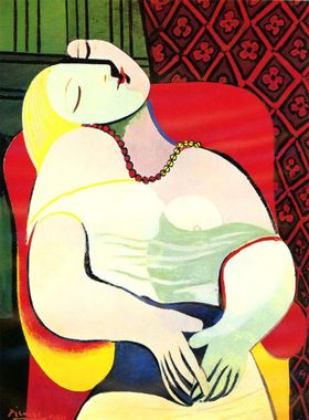 毕加索抽象绘画作品