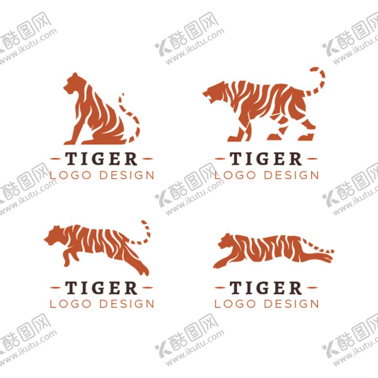 编号：88560909170919536081【酷图网】源文件下载-老虎图标