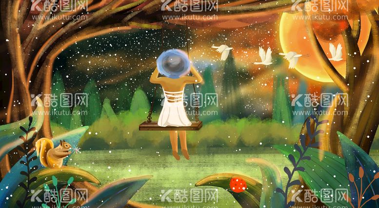 编号：46392010071135364685【酷图网】源文件下载-创意星空合成海报图片