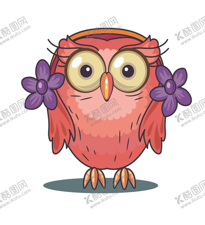 编号：59047209131520502762【酷图网】源文件下载-卡通猫头鹰