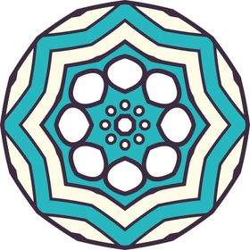 复古花纹图案