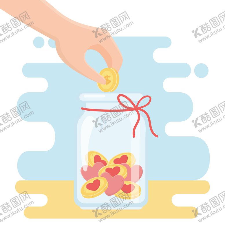 编号：92853009181132342647【酷图网】源文件下载-献爱心插图