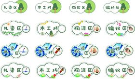 功能区美工坊陶泥区扎染区