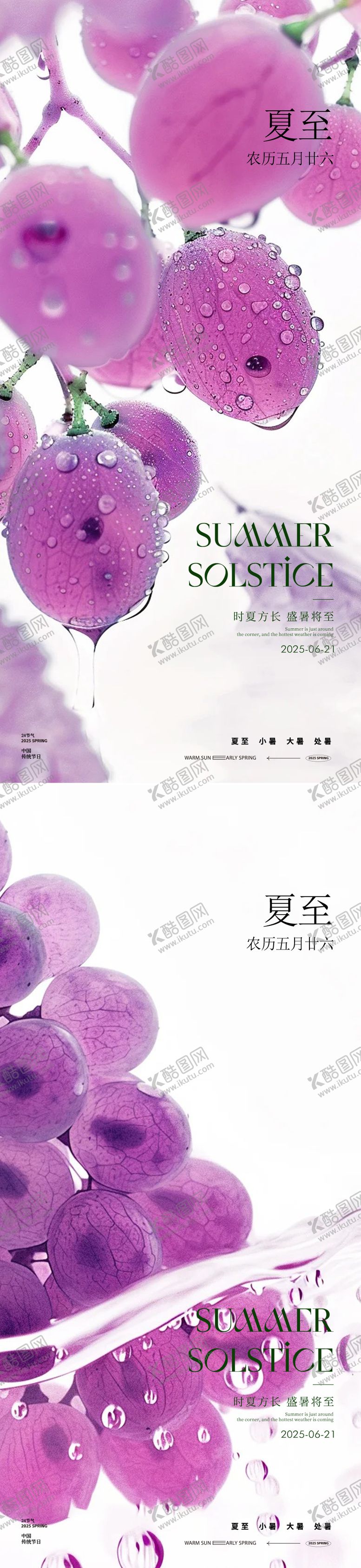 编号：59712906171908139411【酷图网】源文件下载-夏至节气果实海报