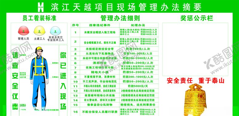 编号：93794110081708464188【酷图网】源文件下载-华西现场管理办法
