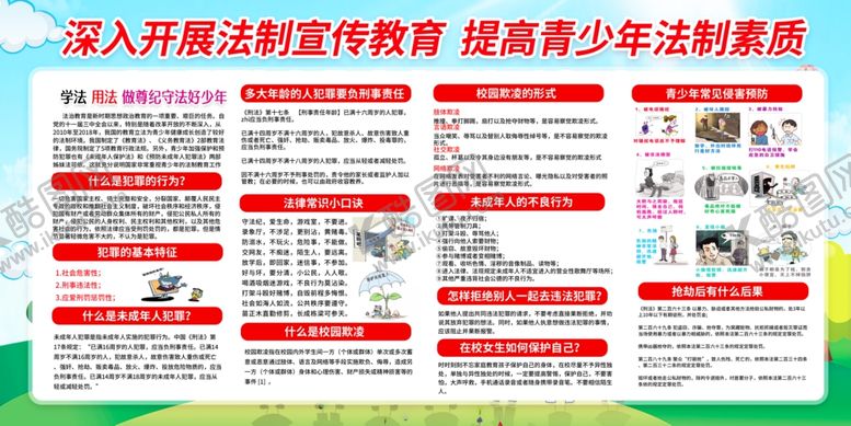 编号：82694104202328486967【酷图网】源文件下载-平安校园展板