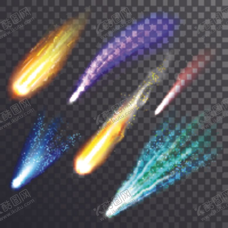 编号：95403506251717055595【酷图网】源文件下载-流星彗星