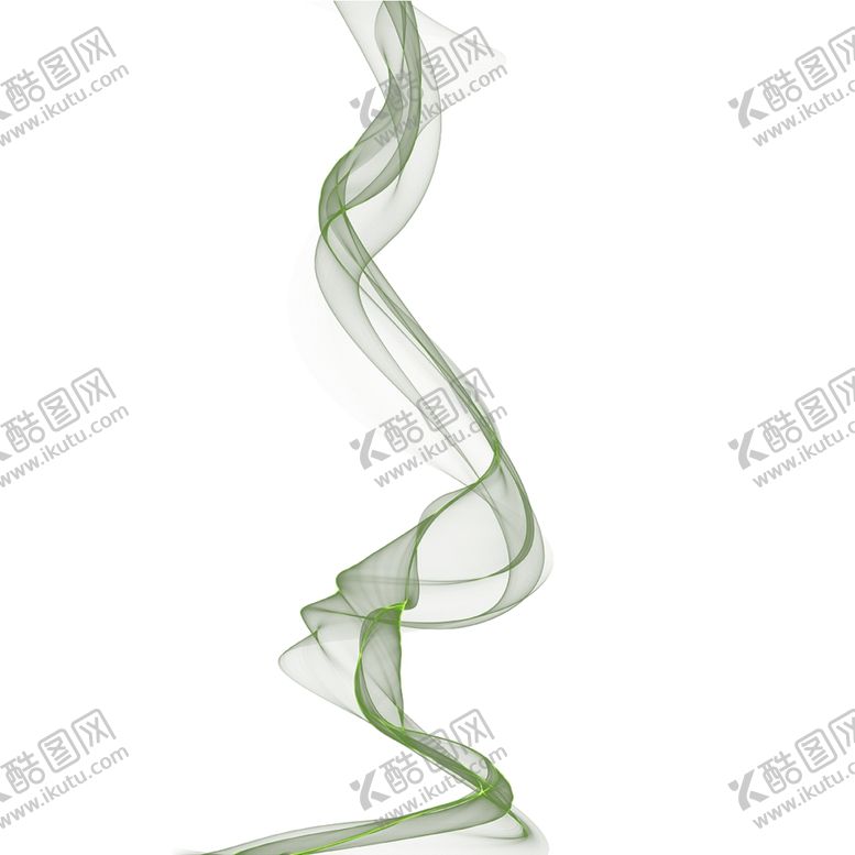编号：13292007040417241192【酷图网】源文件下载-绿色丝带