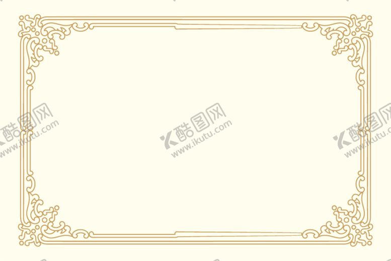 编号：60851910102338349576【酷图网】源文件下载-欧式边框