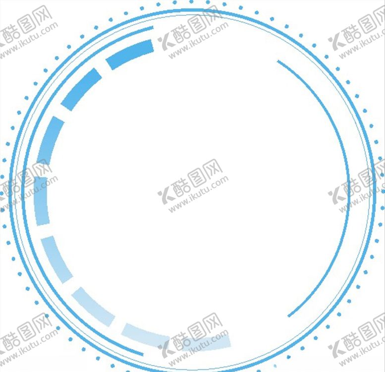 编号：25087009142224149106【酷图网】源文件下载-蓝色科技边框