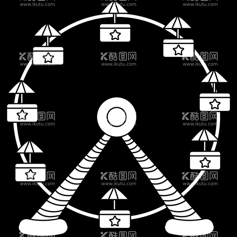 编号：76646410310657489963【酷图网】源文件下载-摩天轮