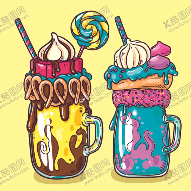 编号：46570809241343056189【酷图网】源文件下载-冰淇淋