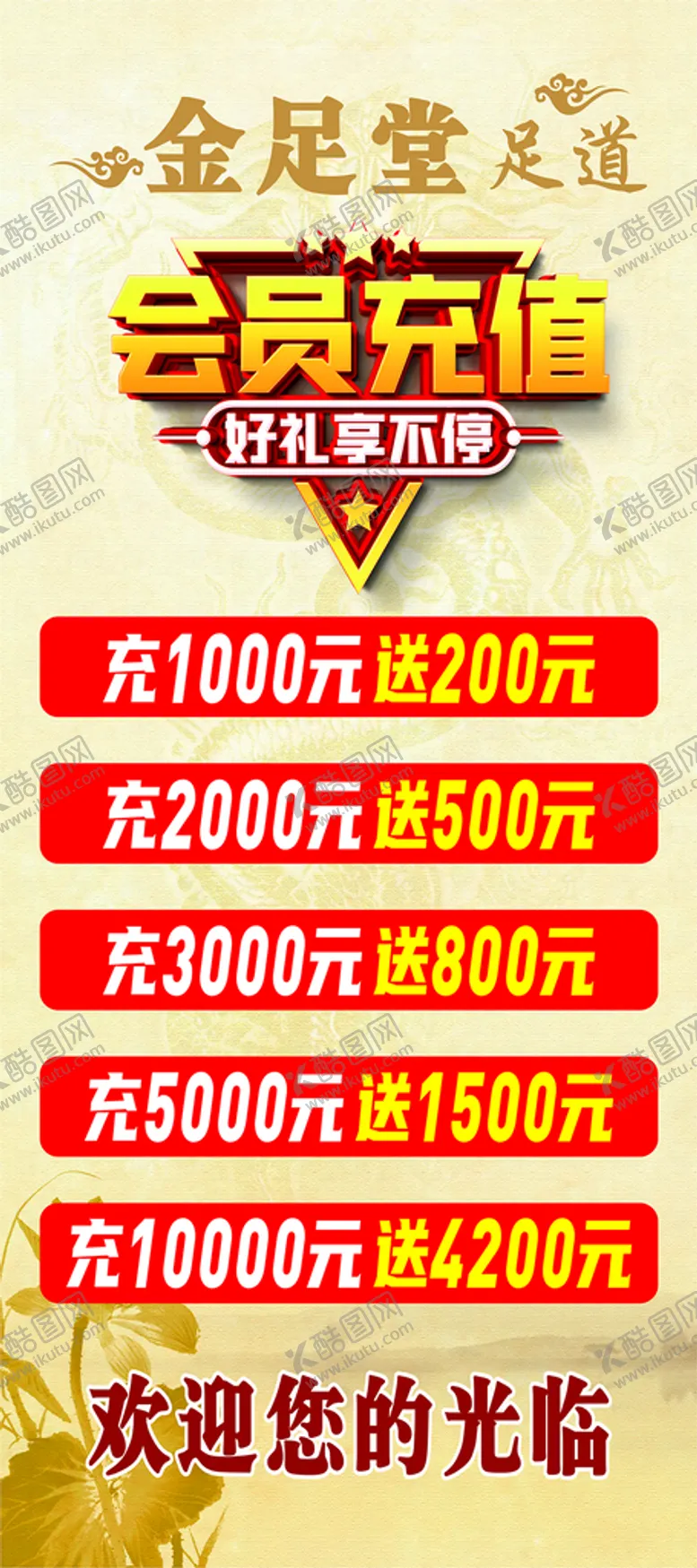 编号：75551001210137184869【酷图网】源文件下载-足疗展架