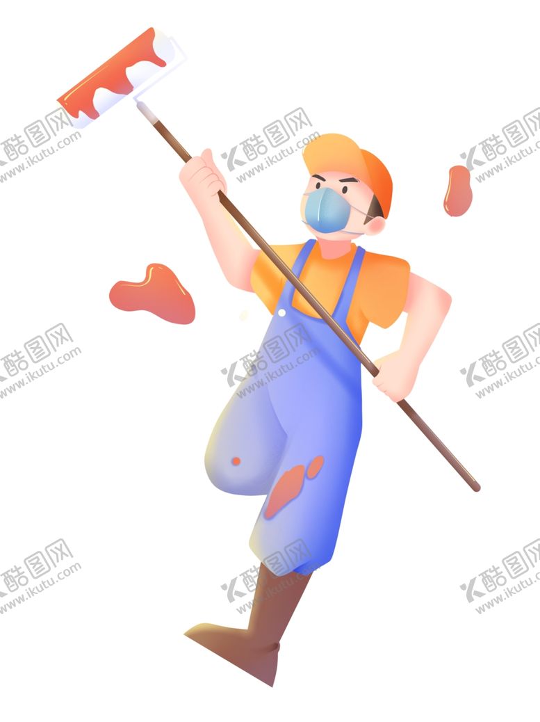 编号：30599202171853476011【酷图网】源文件下载-油漆工