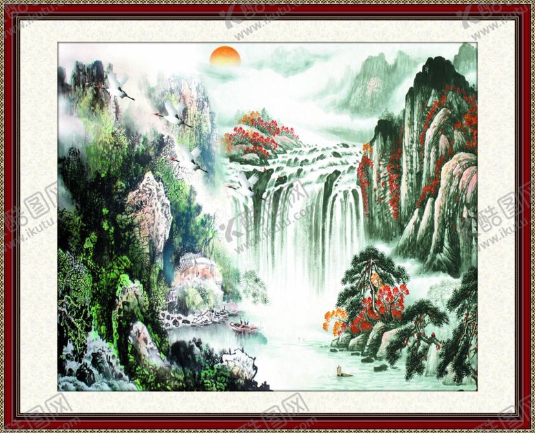 编号：78604209091436217845【酷图网】源文件下载-山水画