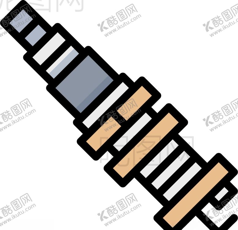 编号：45244705120600487055【酷图网】源文件下载-火花塞