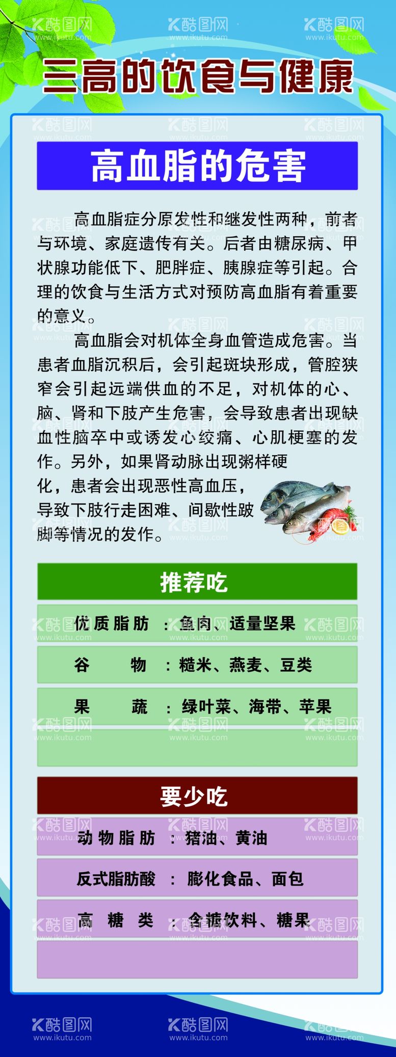 编号：91888911251551246663【酷图网】源文件下载-健康饮食合理膳食展架