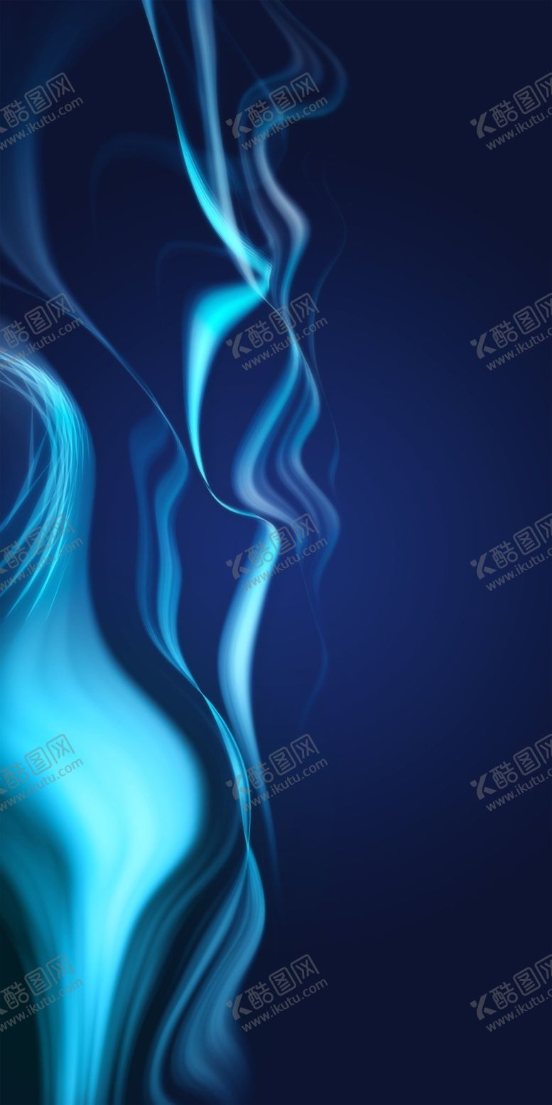 编号：56400605160945326792【酷图网】源文件下载-蓝色质感流体背景
