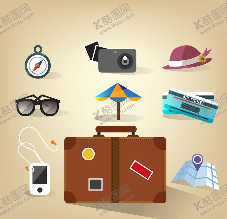 编号：65227310170833497307【酷图网】源文件下载-旅行元素