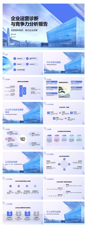 企业运营诊断与竞争力分析报告