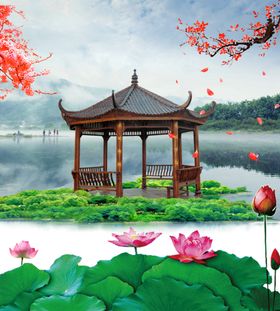 风景山水画