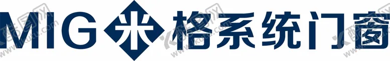 编号：46831601300648445650【酷图网】源文件下载-米格门窗logo 标