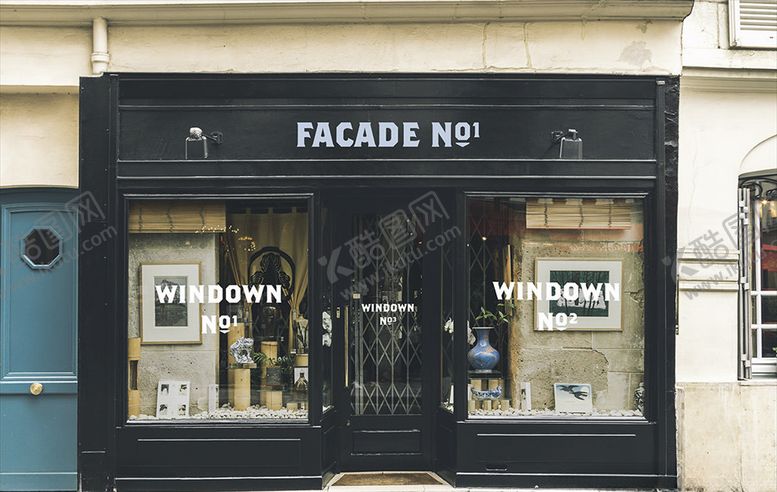 编号：42552709241436397123【酷图网】源文件下载-店铺门面模板