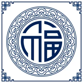 兔年素材装饰矢量线描
