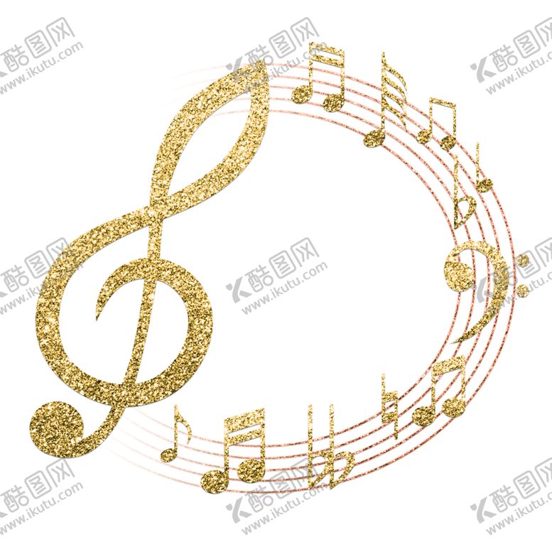 编号：99510607080800415445【酷图网】源文件下载-音符素材