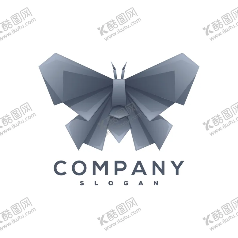 编号：58833006290039562181【酷图网】源文件下载-蝴蝶logo