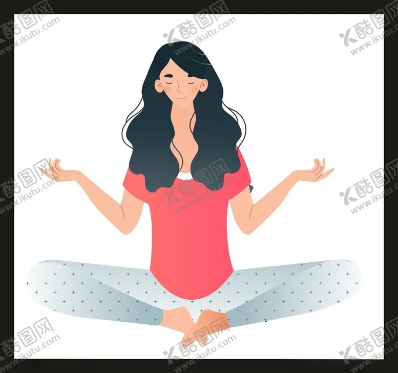 编号：54657401310820556577【酷图网】源文件下载-手绘卡通女孩