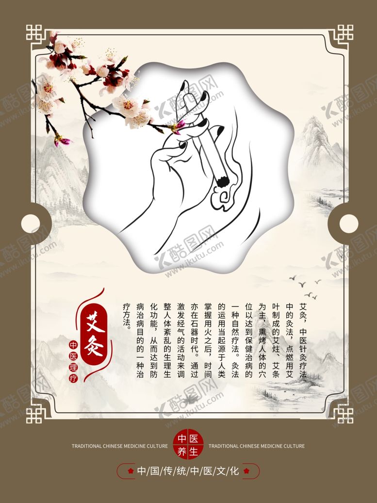 编号：33207012042201356386【酷图网】源文件下载-中医养生海报