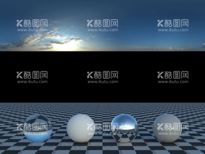 编号：54543510231718028944【酷图网】源文件下载-C4D天空贴图HDR贴图