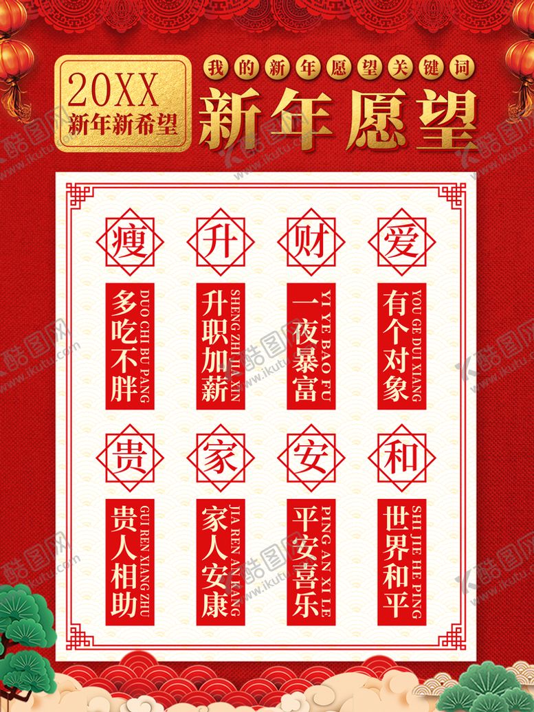 编号：59167711031152127983【酷图网】源文件下载-新年愿望
