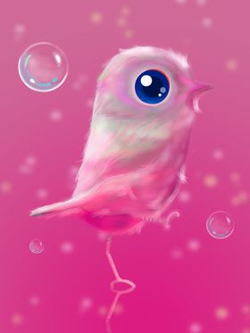 梦觉插画猫头鹰