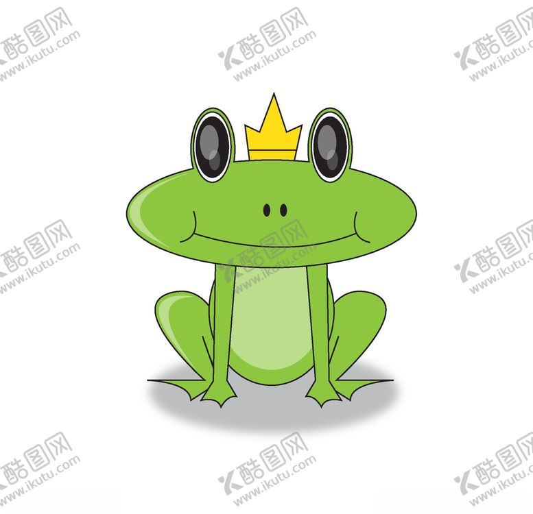 编号：49319205080101259258【酷图网】源文件下载-青蛙王子插画