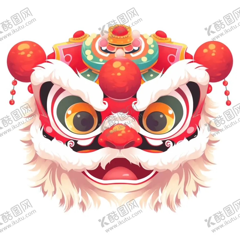 编号：49551212020248493369【酷图网】源文件下载-舞狮插画
