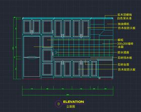 CAD厨卫立面 厨卫立面图