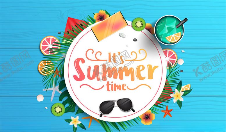 编号：19404009180226481117【酷图网】源文件下载-夏季标签