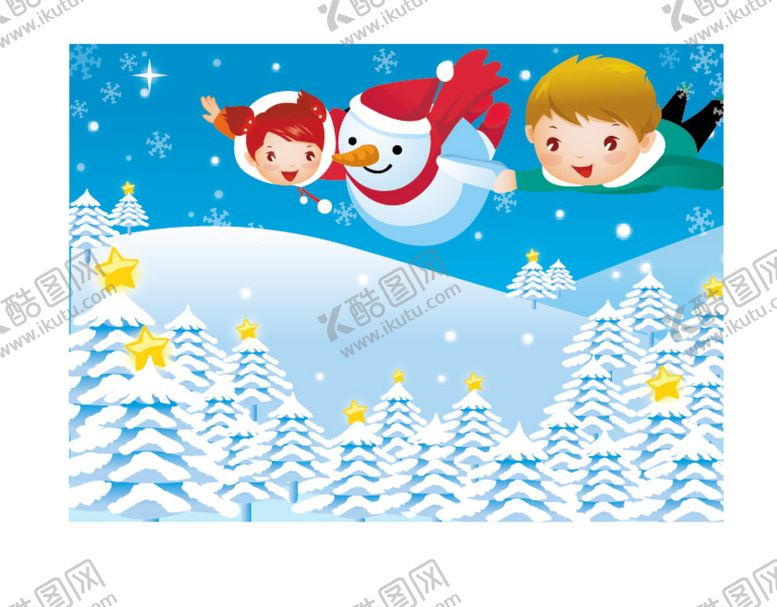 编号：72450609290223260681【酷图网】源文件下载-冬天雪人