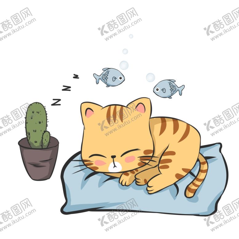 编号：76273809292207522405【酷图网】源文件下载-卡通猫